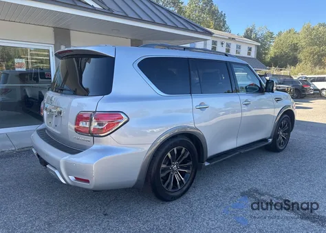 2017 Nissan Armada Sv/Sl/Platinum from USA, damaged, VIN JN8AY2NC5H9508553